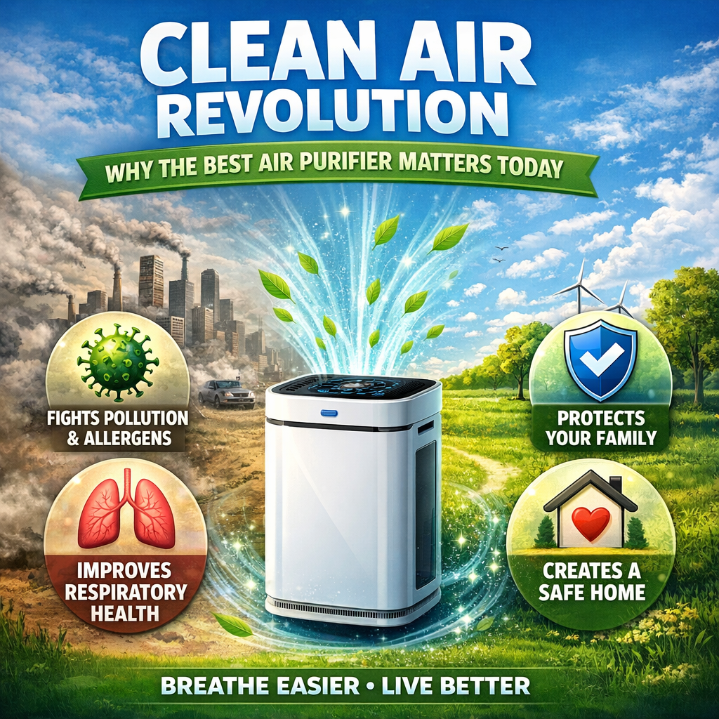 Clean Air Revolution: Why the Best Air Purifier Matters Today